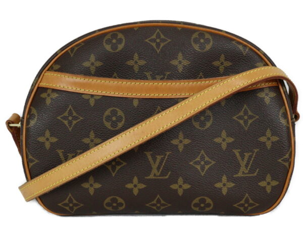 imgrc0094233335 Louis Vuitton Blois Monogram Canvas Shoulder Bag Brown