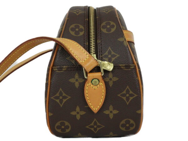 imgrc0094233350 Louis Vuitton Blois Monogram Canvas Shoulder Bag Brown