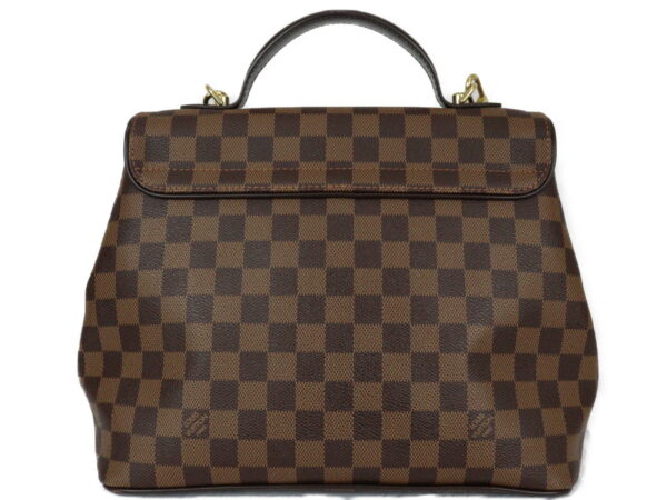 imgrc0094236944 Louis Vuitton Bergamo MM Damier Ebene Shoulder Bag Brown