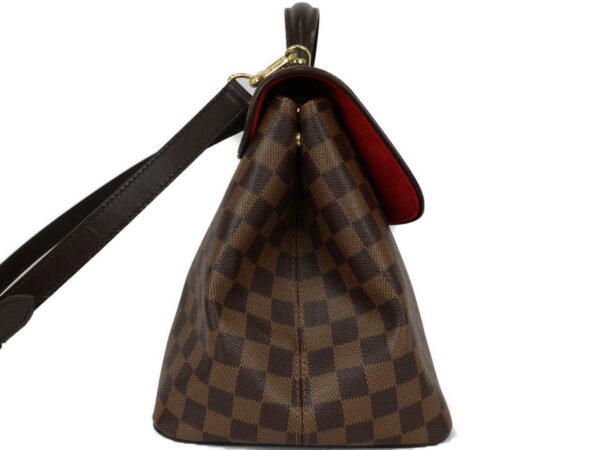 imgrc0094236945 Louis Vuitton Bergamo MM Damier Ebene Shoulder Bag Brown