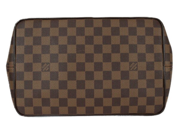 imgrc0094236947 Louis Vuitton Bergamo MM Damier Ebene Shoulder Bag Brown