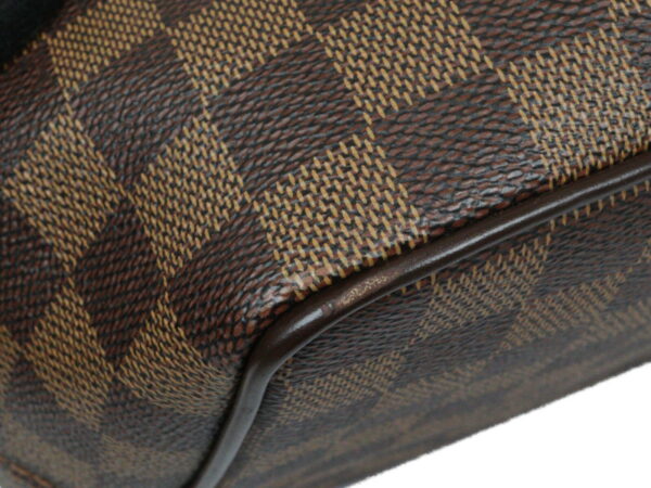 imgrc0094236950 Louis Vuitton Bergamo MM Damier Ebene Shoulder Bag Brown