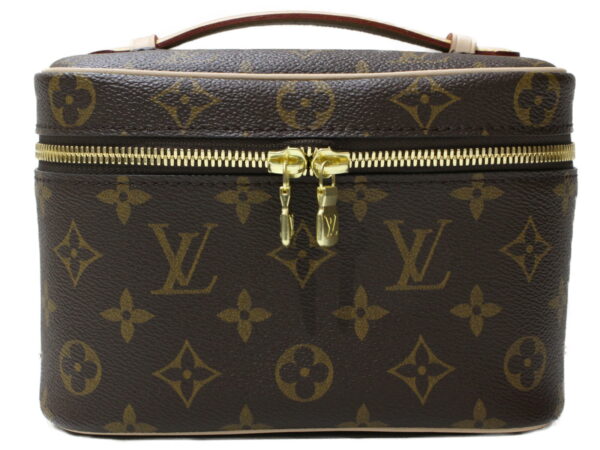 imgrc0094237651 Louis Vuitton Nice Mini Monogram Canvas Vanity Bag Brown