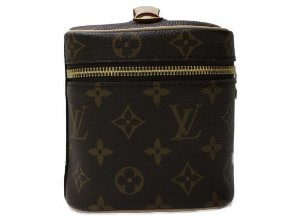 imgrc0094237652 Louis Vuitton Nice Mini Monogram Canvas Vanity Bag Brown