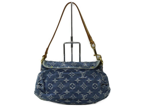 imgrc0094284040 Louis Vuitton Mini Pleaty Monogram Denim Handbag Blue