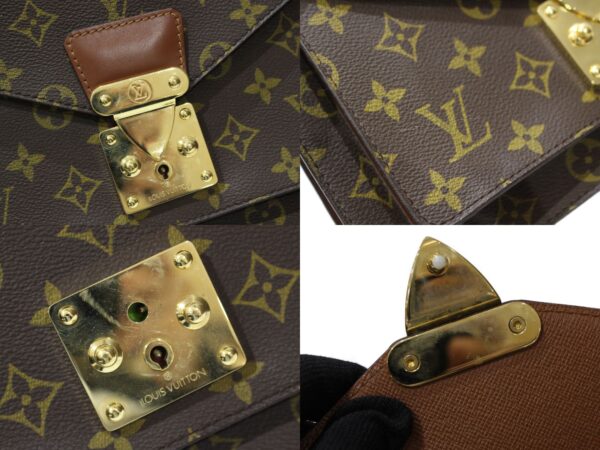 imgrc0094285003 Louis Vuitton Monceau 28 Monogram Canvas Shoulder Bag Brown