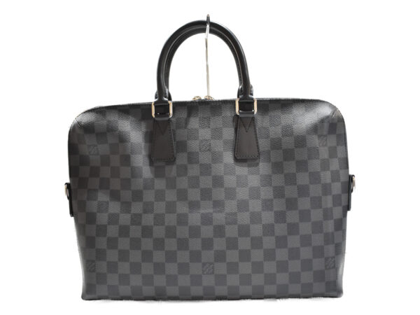 imgrc0094293905 Louis Vuitton Porte de Cumant Jour Shoulder Bag Damier Graphite Black