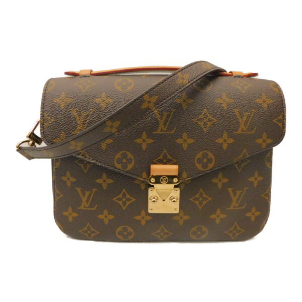 imgrc0094305409 Louis Vuitton Pochette Metis MM Monogram Handbag Brown