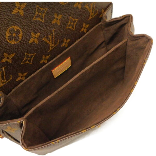 imgrc0094305561 Louis Vuitton Pochette Metis MM Monogram Handbag Brown