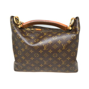 imgrc0094322333 Louis Vuitton Alize 24H Boston Bag Brown