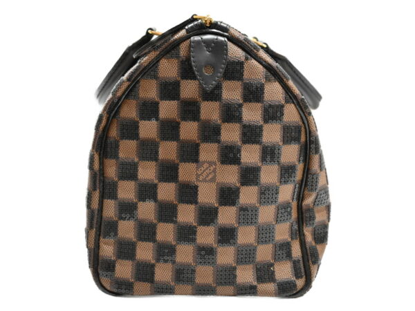 imgrc0094498957 Louis Vuitton Payette Speedy 30 Bag Canvas Damier Brown