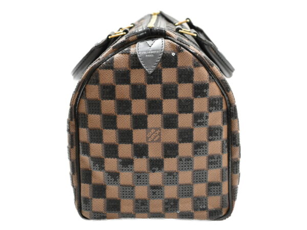 imgrc0094498958 Louis Vuitton Payette Speedy 30 Bag Canvas Damier Brown