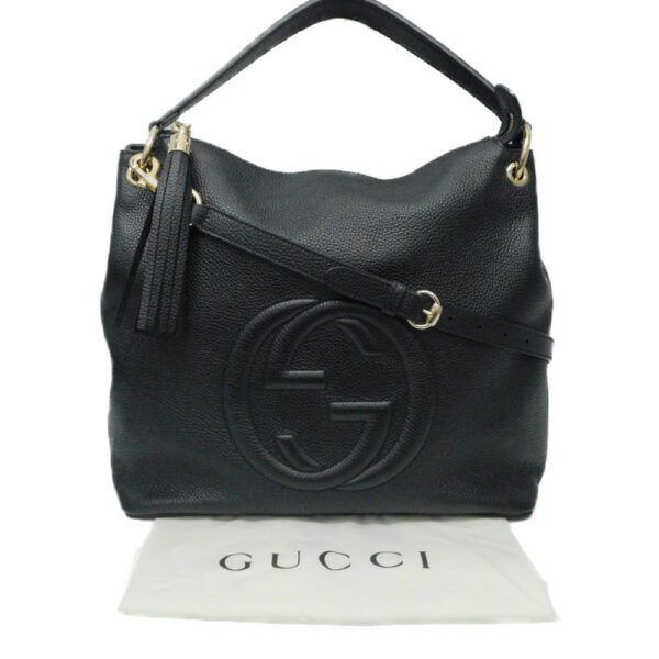 imgrc0094545936 Gucci Soho 2WAY Shoulder Bag Black