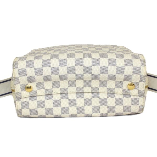 imgrc0094552822 Louis Vuitton Naviglio Damier Azur Messenger Bag White Gray