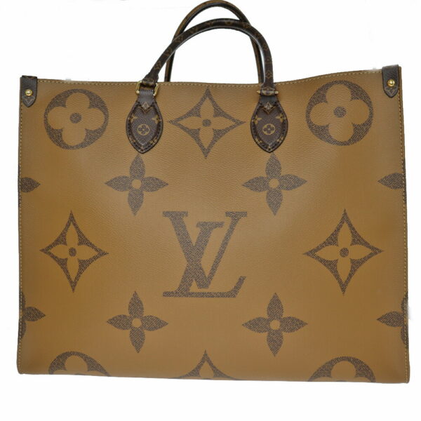 imgrc0094561398 Louis Vuitton On the Go GM Monogram Giant Reverse Tote Bag