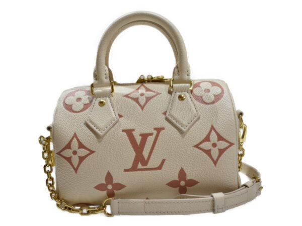 imgrc0094615032 Louis Vuitton Speedy Bandouliere Handbag 2WAY Monogram Beige