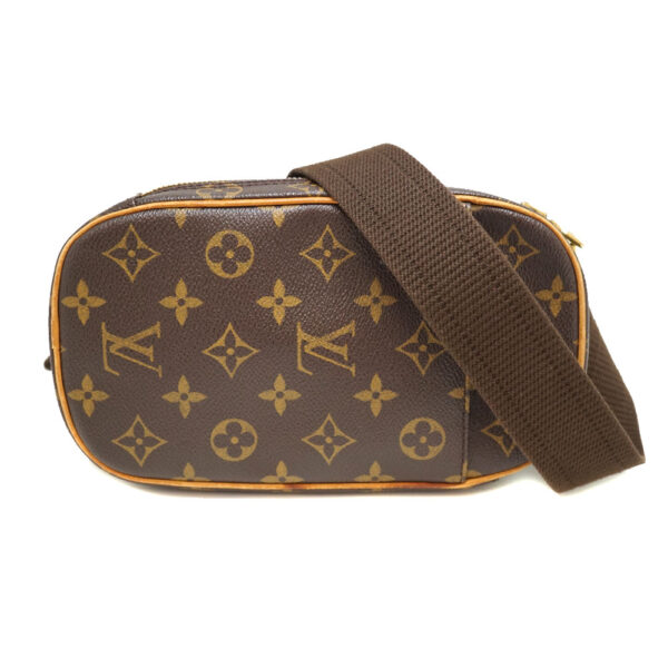 imgrc0094644577 Louis Vuitton Pochette Ganju Waist Bag Monogram Brown