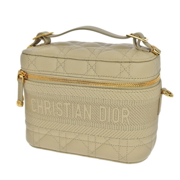 imgrc0094674620 Christian Dior Small Vanity Beige Cannage