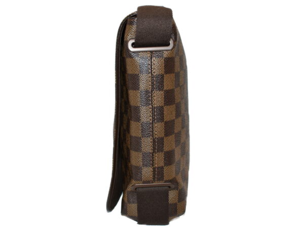 imgrc0094687595 Louis Vuitton Brooklyn PM Shoulder Bag Canvas Damier Ebene Brown