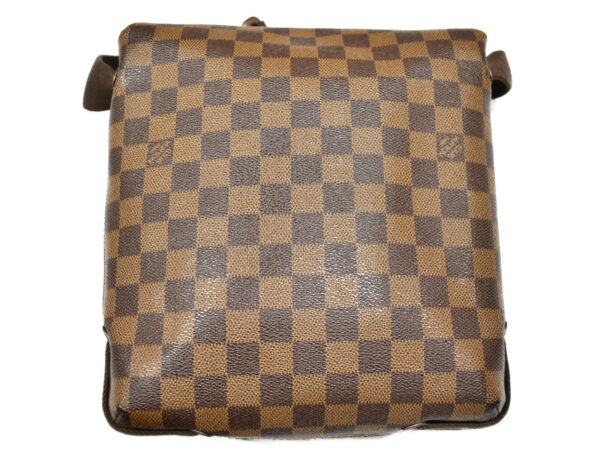 imgrc0094687596 Louis Vuitton Brooklyn PM Shoulder Bag Canvas Damier Ebene Brown