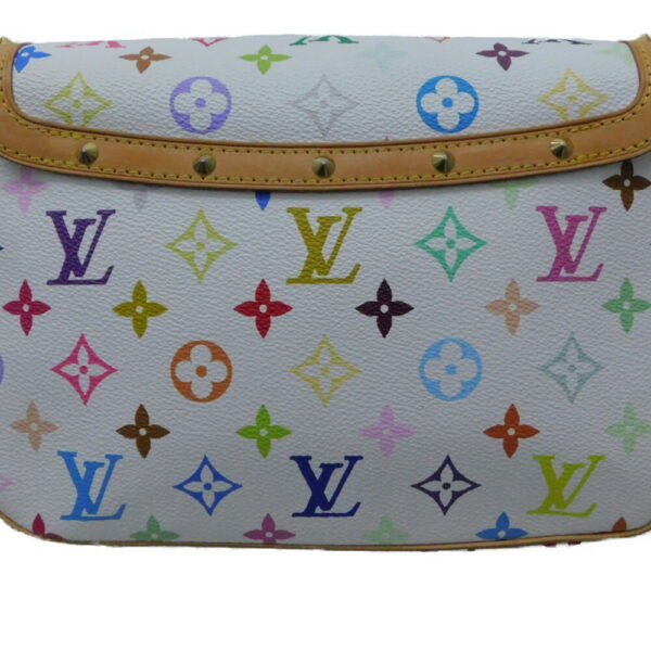 imgrc0094687626 Louis Vuitton Sologne Monogram Multicolor Shoulder Bag White