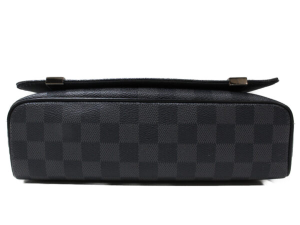 imgrc0094692932 Louis Vuitton District PM NM Damier Graphite Messenger Bag Black Gray