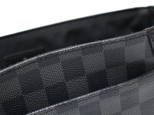 imgrc0094692940 Louis Vuitton District PM NM Damier Graphite Messenger Bag Black Gray