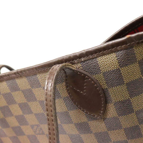 imgrc0094693771 Louis Vuitton Neverfull MM Tote Bag Damier Canvas Brown