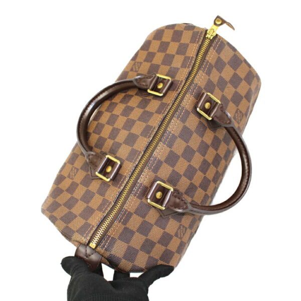 imgrc0094705099 Louis Vuitton Speedy 30 Damier Canvas Bag Brown