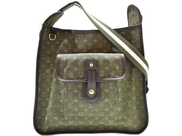 imgrc0094720821 Louis Vuitton Bouzas Marie Kate Shoulder Bag Monogram Green