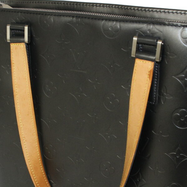 imgrc0094724485 Louis Vuitton Stockton Monogram Matte Leather Tote Bag Gray