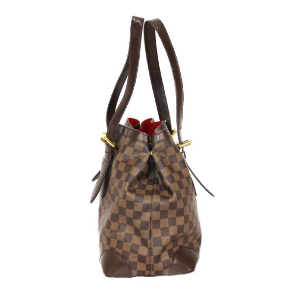 imgrc0094724929 Louis Vuitton Hampstead MM Damier Canvas Tote Bag Brown