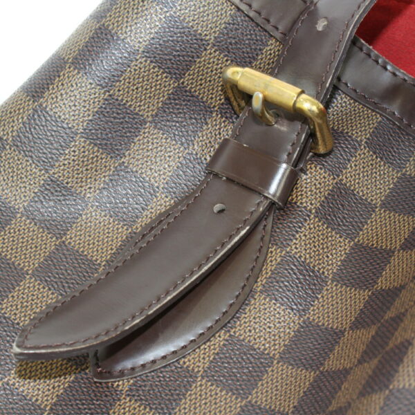 imgrc0094724941 Louis Vuitton Hampstead MM Damier Canvas Tote Bag Brown