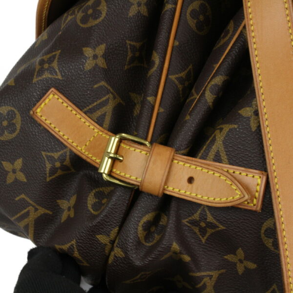 imgrc0094726104 Louis Vuitton Saumur 35 Monogram Canvas Messenger Bag Brown