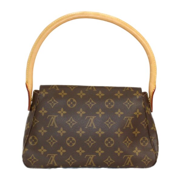 imgrc0094740969 Louis Vuitton Mini Looping Monogram Canvas Shoulder Bag Brown