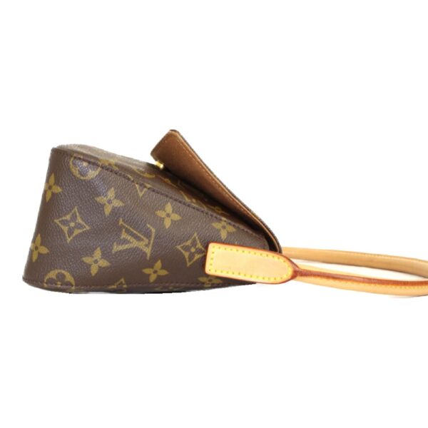 imgrc0094740970 Louis Vuitton Mini Looping Monogram Canvas Shoulder Bag Brown