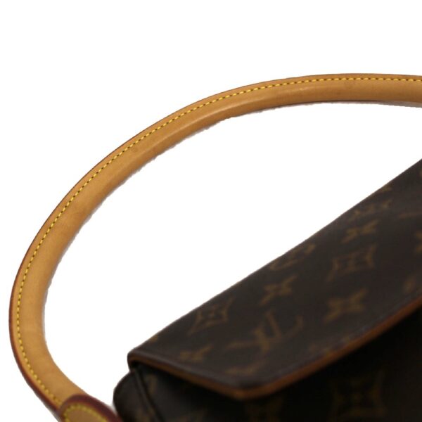 imgrc0094740982 Louis Vuitton Mini Looping Monogram Canvas Shoulder Bag Brown