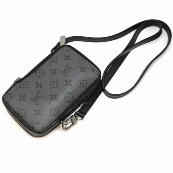 imgrc0094779114 Louis Vuitton Double Phone Pouch Shoulder Bag Eclipse Black