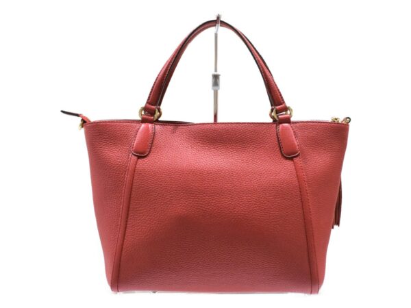 imgrc0094787526 Gucci Soho 2WAY Bag Leather Red