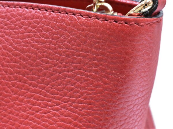 imgrc0094787535 Gucci Soho 2WAY Bag Leather Red