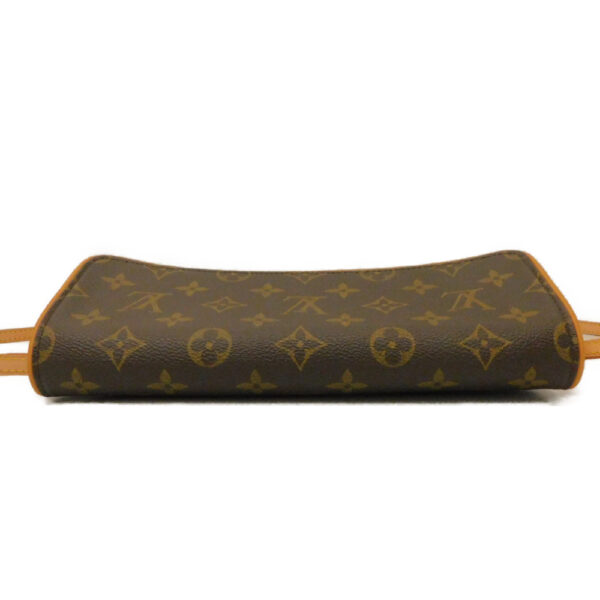 imgrc0094840815 Louis Vuitton Pochette Twin GM Monogram Shoulder Bag Brown