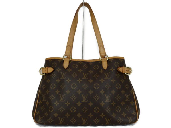 imgrc0094872443 Louis Vuitton Batignolles Horizontal Monogram Canvas Tote Bag Brown