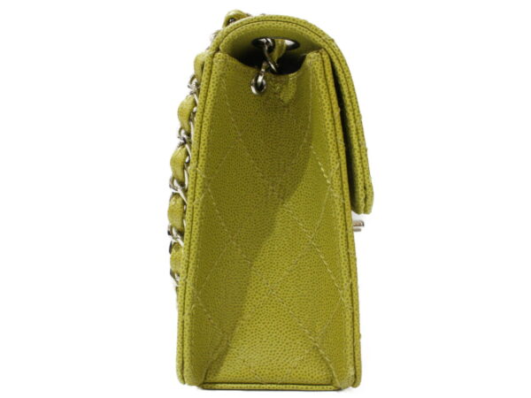 imgrc0094876690 Chanel Classic Square Flap Chain Shoulder Bag Yellow Green