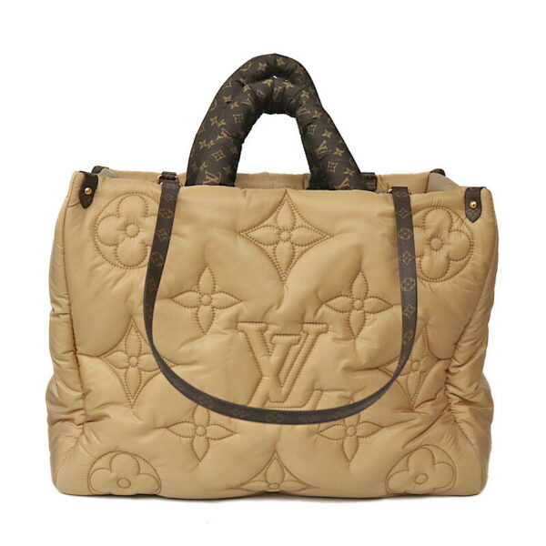 imgrc0094877101 Louis Vuitton On the Go GM Tote Bag LV Pillow Beige