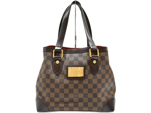 imgrc0094887426 Louis Vuitton Hampstead PM Tote Bag Canvas Damier Brown