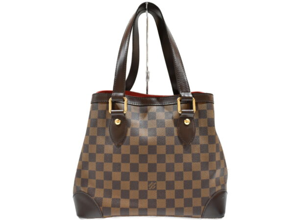 imgrc0094887429 Louis Vuitton Hampstead PM Tote Bag Canvas Damier Brown