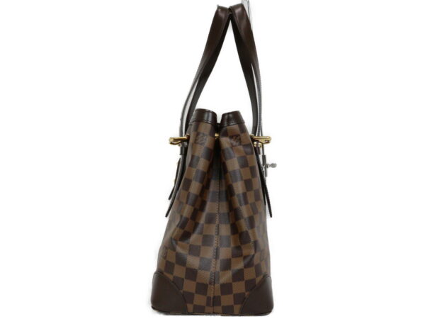 imgrc0094904285 Louis Vuitton Hampstead MM Damier Canvas Tote Bag Brown