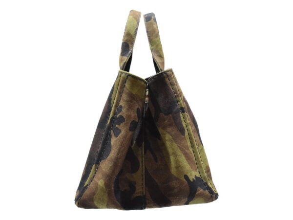 imgrc0094915626 Prada Canapa Handbag Tote Bag Camouflage Khaki