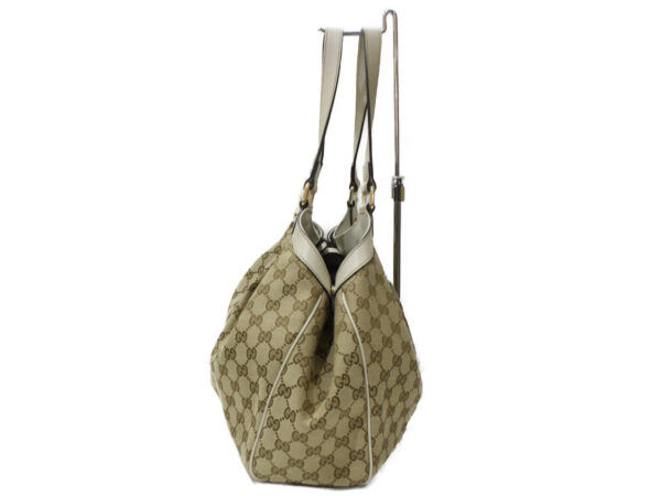 imgrc0094926186 Gucci GG Canvas Tote Bag Beige Ivory