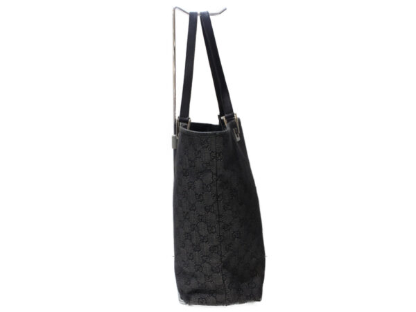 imgrc0094940451 Gucci GG Canvas Tote Bag Black